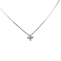 Collana Davite & Delucchi Donna in Oro bianco Diamante 0.3 Ct CLNS0846430 - CLNS0846430